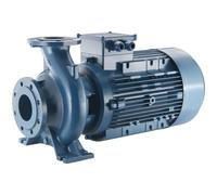 FORAS Bomba centrífuga MN50-125A de 4 kW (IE3) - Bomba centrífuga de alto rendimiento 400 V - Máx. 1200 l/min, altura de extracción de 24,3 m - Bomba de agua de alto flujo de 2 pulgadas para