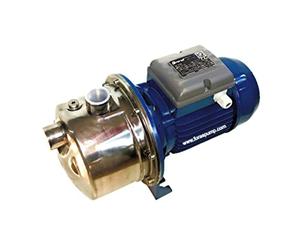 FORAS JXM 125/5 Bomba autocebante de jardín 230 V - Bomba centrífuga multietapa de acero inoxidable - 53 m de altura de extracción, 4,8 m³/h - Fabricado en Italia - Planta de agua doméstica y riego