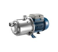 FORAS P 9S-100/2T Bomba centrífuga multietapa de acero inoxidable 400 V - 0,75 kW (1 HP) - 240 l/min, altura de extracción de 23,9 m - Bomba horizontal de alto rendimiento para uso doméstico e