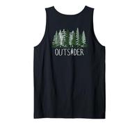 Forastero Bosque Bosque Fuera De La Rejilla Al Aire Libre Natur Camiseta sin Mangas