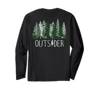 Forastero Bosque Bosque Fuera De La Rejilla Al Aire Libre Natur Manga Larga