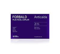 FORBALD - Plactocel capilar Tratamiento innovador anticaída cabello para hombres y mujeres. Potencia el crecimiento del cabello - 15 ampollas de 5 ml