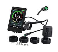 Forbestcy Ebike - Unidad de control de pantalla LCD de repuesto 500C P850C 860C 750C-ble DPC18 Backup 5 pines hembra enchufe para Bafang BBS01 BBS02 BBSHD Motor Kit (Com.Protocol UART)