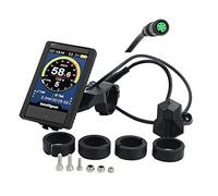 Forbestcy Ebike - Unidad de control de pantalla LCD de repuesto 500C P850C 860C 750C-ble DPC18, enchufe hembra de 5 pines para Bafang BBS01 BBS02 BBSHD Kit de motor (Com.Protocol UART)