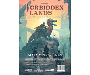 FORBIDDEN LANDS. MAPA PEGATINAS