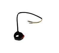 Forbikes 13-0161 Interruptor de Manillar Universal Acc Aluminio CNC, Negro