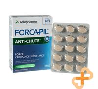 Forcapil Anti-chute Suplemento para Pelo Pérdida 30 Tabletas Piel Uñas Soporte