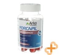 FORCAPIL Croissance Crecimiento de Pelo Uñas Suplemento Salud 60 Gomitas