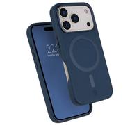 Funda para móvil Force Case FC Platinium MagSafe Slim Cuero Sintético Azul para iPhone 17 Pro