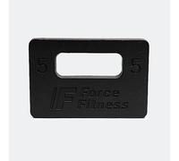 FORCE FITNESS Placas de peso de hierro fundido para mochilas, senderismo, cardio, equipo de gimnasio en casa, placas de entrenamiento de fitness para correr, entrenamiento de fuerza, discos de peso de