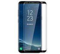 Force Glass Lámina Pantalla Vidrio Templado Samsung Galaxy S8 Plus - Negro Metal