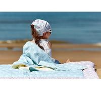 Force Kids Baby Couverture blanche Diamante sur Pastel Bleu