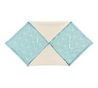 Force Kids Couverture nid d'ange pour coque bébé Fine Diamante blanc sur Menthe