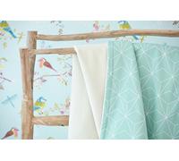 Force Kids Couverture pour bébé Fine Diamante blanc sur Menthe