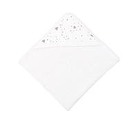 Force Kids Serviette à capuche arrondis Triangles Gris