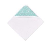 Force Kids Serviette à capuche Fine Diamante blanc sur Menthe
