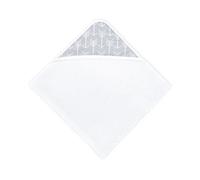 Force Kids Serviette à capuche flèches Blanc sur Gris