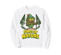 Force of Nature! Woodsy Owl Vintage Give a Hoot 70's Classic Sudadera