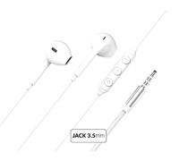 FORCE PLAY Auriculares con conector de 3,5 mm y diseño reforzado,