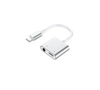 Force Power, Adaptador reforzado 2 en 1 de USB-C a conector de 3,5 mm/USB-C