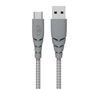 Force Power Cable USB A/USB C ultrarreforzado 1,2m 3A, Gris