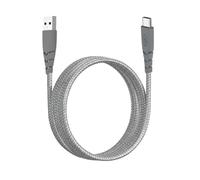 Force Power Cable USB A/USB C ultrarreforzado 2m 3A Gris, Gris