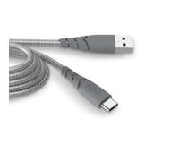 Force Power Cable USB A/USB C ultrarreforzado 3m - 3A, Gris