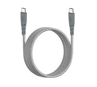 Force Power Cable USB C/USB C ultrareforzado 2m 3A, Gris