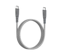 Force Power Cable USB C/USB C ultrarreforzado 1,2m 3A Gris, Gris