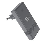 Force Power, Cargador de Pared 2 USB-C PD 65W Serie L Shape GaN Carga Rápida