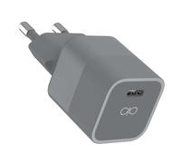Force Power Cargador de red con suministro de energía USB C PD 25W, Gris