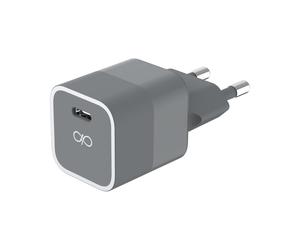 Force Power F149024 Cargador de Pared GaN USB-C 30W PD Gris