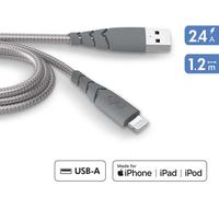 FORCE POWER FPCBLMFI1.2MRG - Cable ultra reforzado A/MFI 2.4A 1.2m reciclado ...