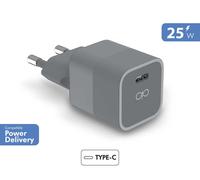FORCE POWER FPCS25WCPDRG - CS 25W 1 Puerto C PD Reciclado Gris