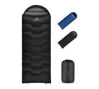 Forceatt Saco De Dormir Invierno, -7℃ ~ 20℃ (2,4kg/210 X 80cm) Sacos De Dormir Rectangulares 4 Estaciones Manta Ligero, Impermeable Y CáLido para Acampar, Viajar Y Climas Al Aire Libre Y FríOs