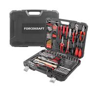 Forcekraft fk-1026p - caja de herramientas de 216 piezas - juego de he