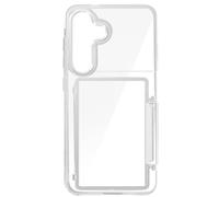 Forcell Carcasa para Samsung Galaxy S24 / S25 con tarjetero, Transparente
