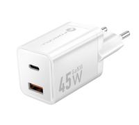 Forcell, Cargador de red 45W USB / USB-C PD / QC 4.0 GaN III Ultra-Compact