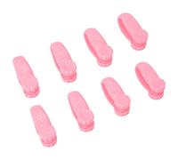 FóRceps de Punto de PresióN de Mano, Paquete de 8 FóRceps de AcupresióN de Mano, Accesorio de Masaje, Alivio del Dolor de Cabeza de PláStico (Rosa)