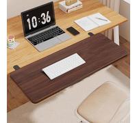 ForceRoute ExtensióN De Bandeja De Teclado Plegable,ExtensióN De Escritorio para Teclado,Extensor De Teclado para Escritorio,No Es Necesario Perforar FáCil InstalacióN para El Hogar Y Oficina