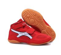 ForceRoute Zapatos de Boxeo para niños,Zapatos De Boxeo Juveniles,Botas De Boxeo,Botas Wrestling,Zapatillas De Boxeo Transpirables,Antideslizante,Resistente Al Desgaste,para Boxeo,Lucha Libre