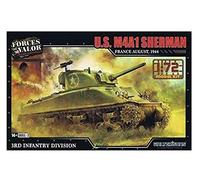 Forces Of Valor - 1/72 Sherman M4A1 U.S. Model Kits France August 1944 Toy NUEVO