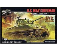 Forces Of Valor - 1/72 Sherman M4A1 U.S. Model Kits France August 1944 Toy NUEVO