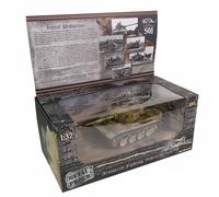 Forces of Valor Waltersons MP-912042D - Campaña Tiger I Tunisia a Escala 1:32 (Modelo de producción Inicial) Heavy King Tank de Metal Fundido a presión, Coleccionable Militar, Amarillo del Desierto