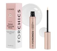 ForChics ForLash Suero de Crecimiento de Pestañas - Potenciador de Pestañas para Pestañas Más Llenas, Gruesas y Largas - Amplificador de Pestañas Orgánico y Engrosador Esencial | Vegano y Libre de