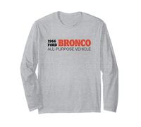 Ford Bronco 1966 All-Purpose Vehicle Logo Manga Larga