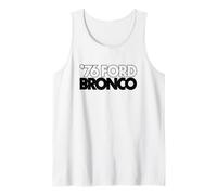 Ford Bronco '76 Logo Camiseta sin Mangas