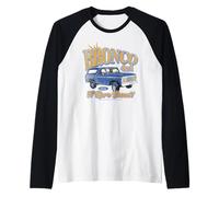 Ford Bronco A Rare Breed Camiseta Manga Raglan