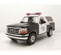 Ford BRONCO Oklahoma Highway Patrol 1996 Negro Blanco Modelo 1:18 Greenlight