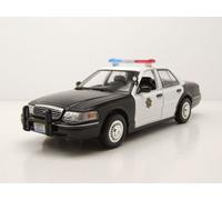 Ford Crown Victoria Policía Sheriff 1998 Reno 911 Auto Modelo 1:24 Greenlight